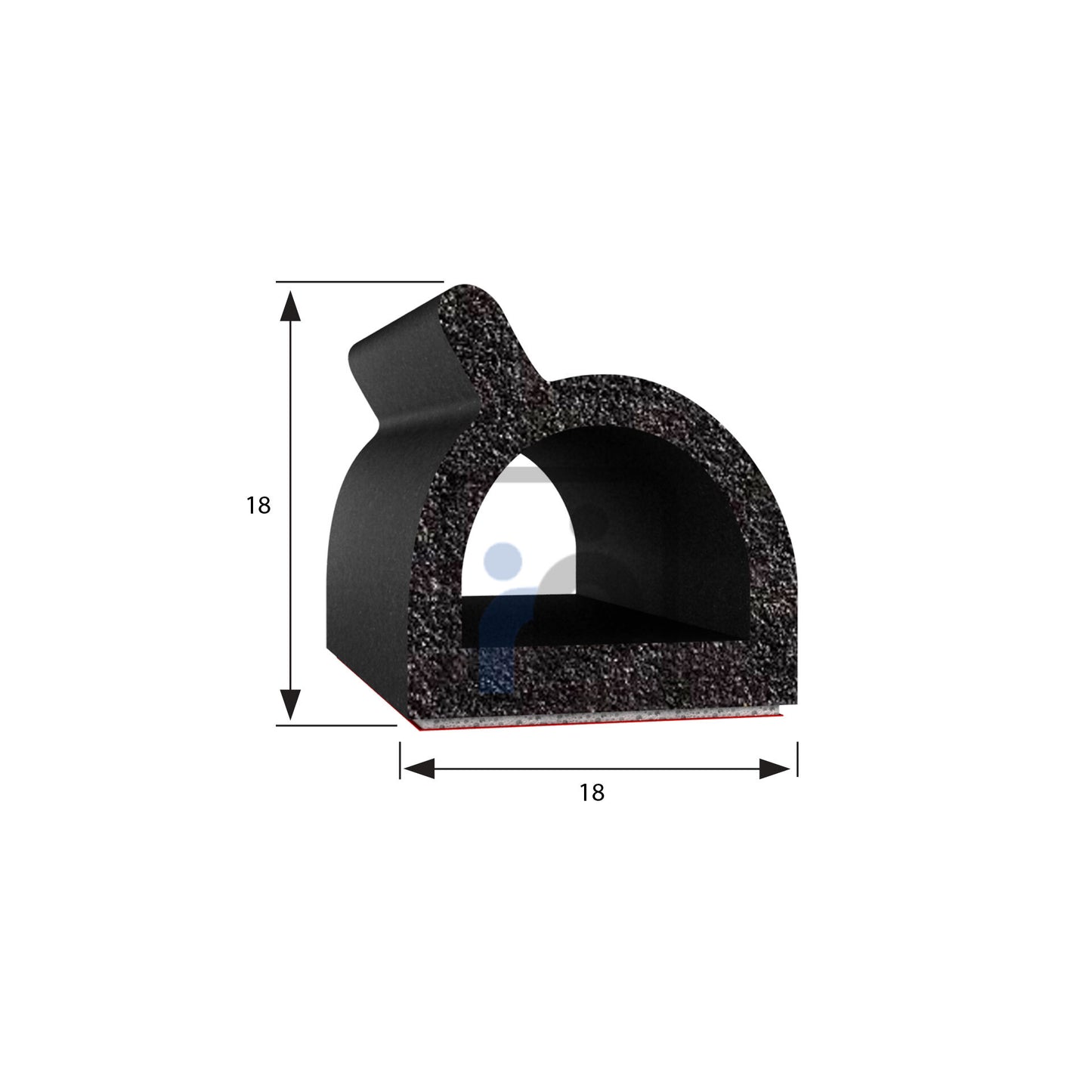 Rubber sheet for heavy-duty industrial applications.