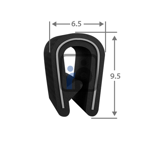 – Heavy-duty ribbed white rubber mat – non-slip and industrial-grade