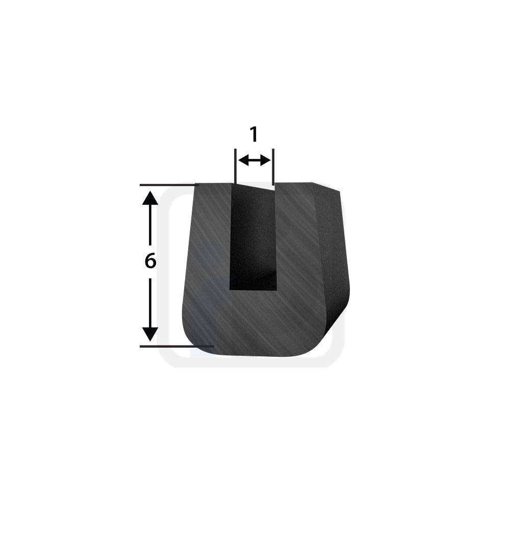 U-1100 Rubber Seal – versatile sealing strip for various environments.