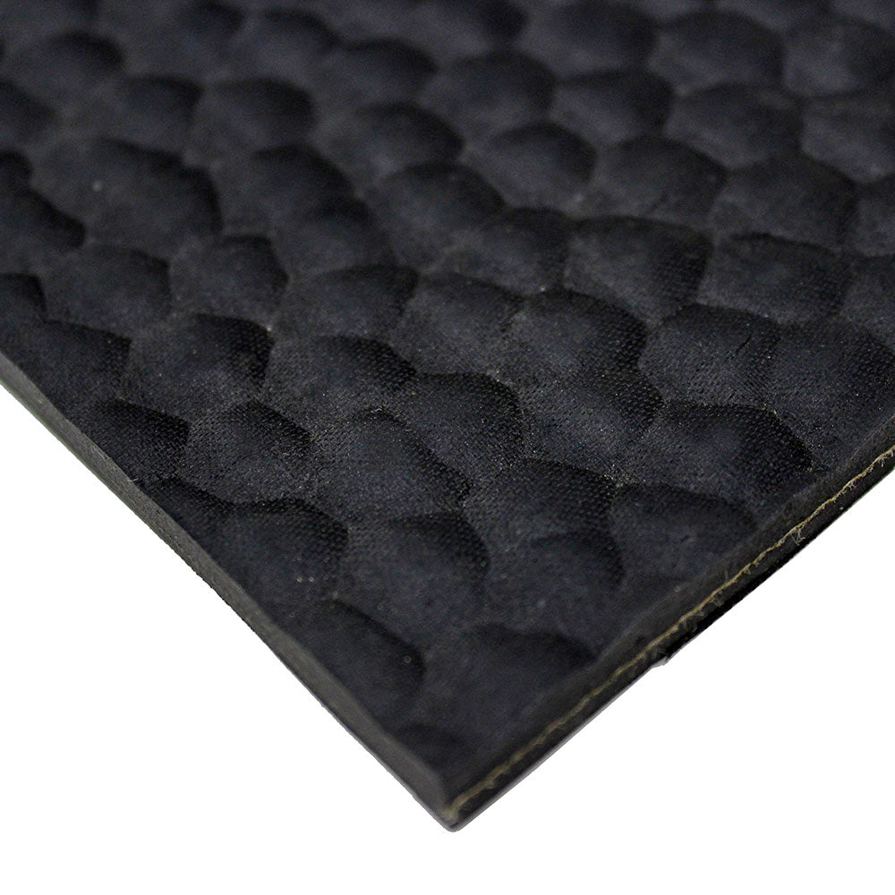 Horse stable rubber matting providing comfort and safety for animals.