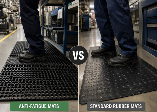 Anti-Fatigue Mats vs Standard Rubber Mats: What's Best for Your Team?