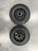 6" Solid Rubber Wheel