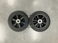 8" Solid Rubber Wheel