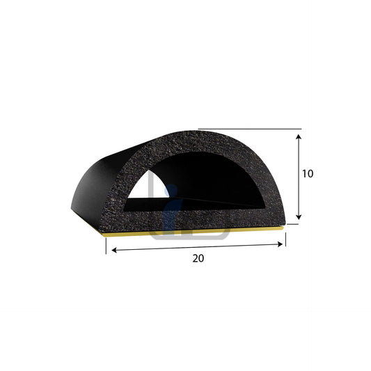 20MM X 10MM Sponge D Seal