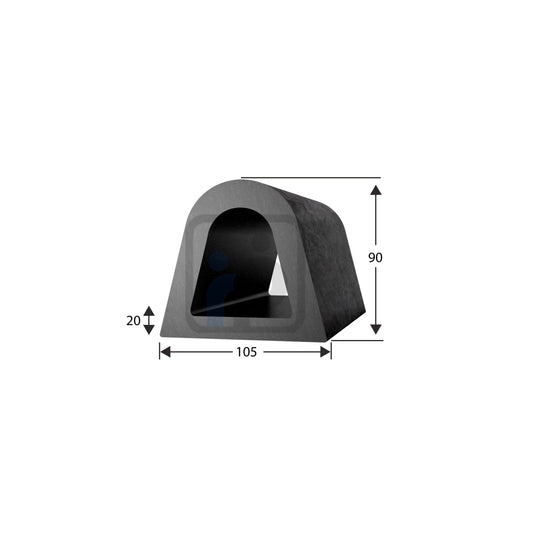 Durable Docking Rubber & Rubber Dock Edge| The Rubber People