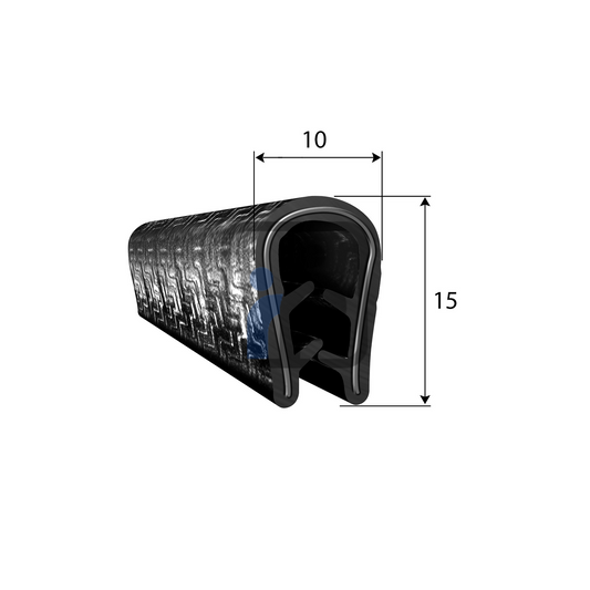 PW020 - PVC Pinchweld Black